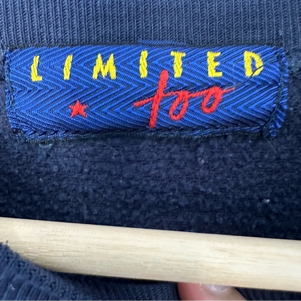 VINTAGE STYLE LIMITED TOO SKI TEAM CREWNECK SWEATER, US M - Picture 7 of 7